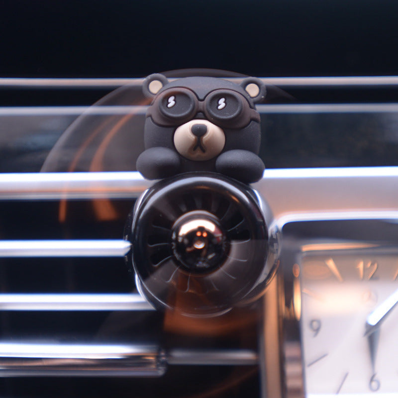 Aviator Bears Car Aroma Diffuser - Perfect Gift for Pilots & Car Lovers