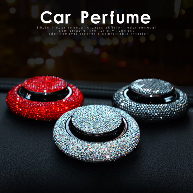 Solid Perfume for Car - Crystal Diamond Air Freshener Decor