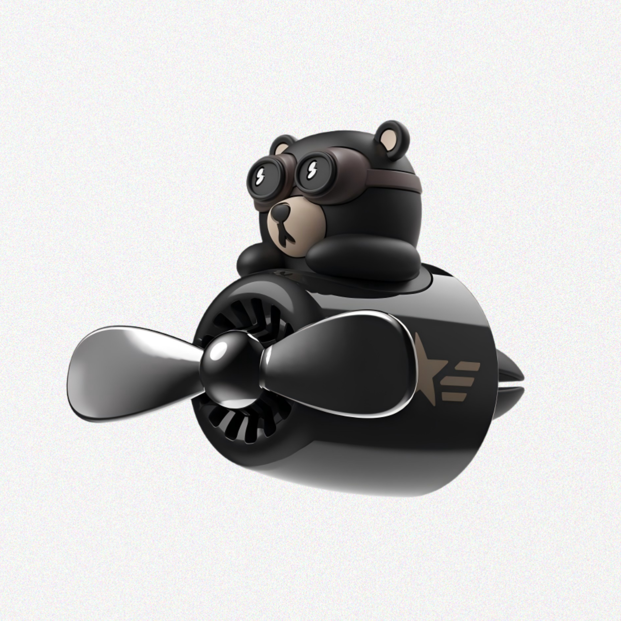 Aviator Bears Car Aroma Diffuser - Perfect Gift for Pilots & Car Lovers