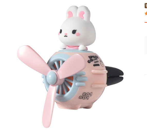 Aviator Bears Car Aroma Diffuser - Perfect Gift for Pilots & Car Lovers