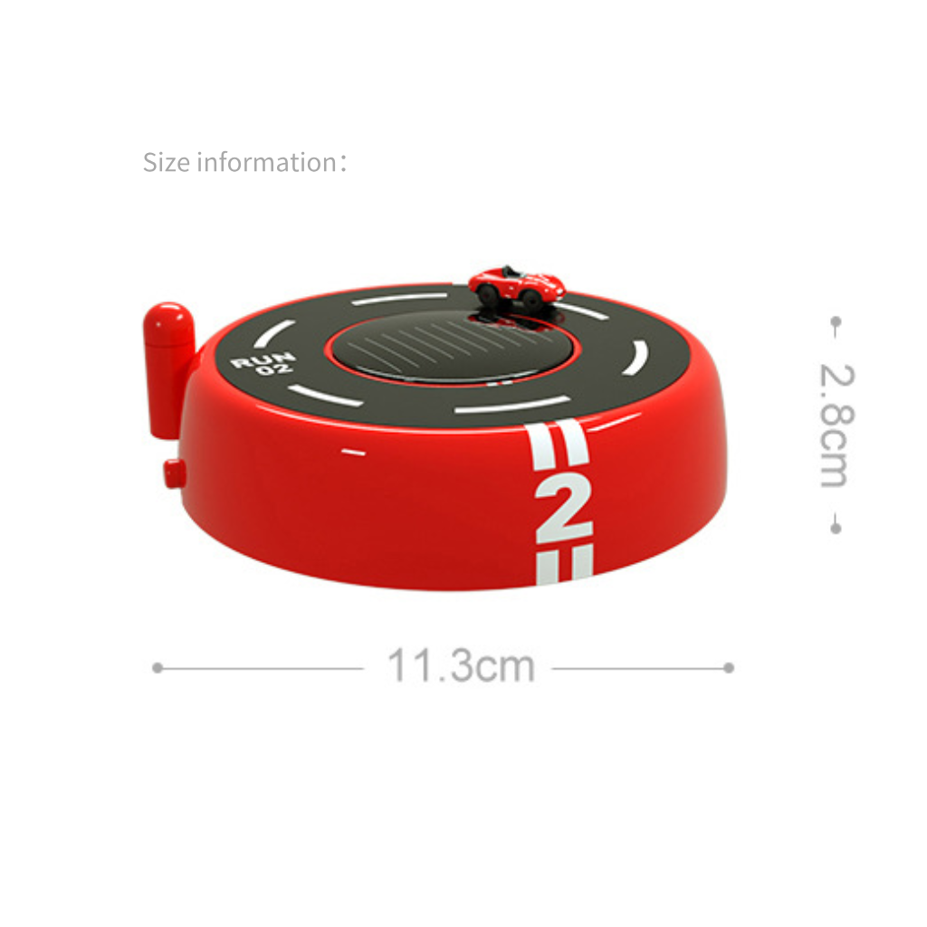 Solar-Powered Car Air Freshener - Light-Sensing Model Decoration