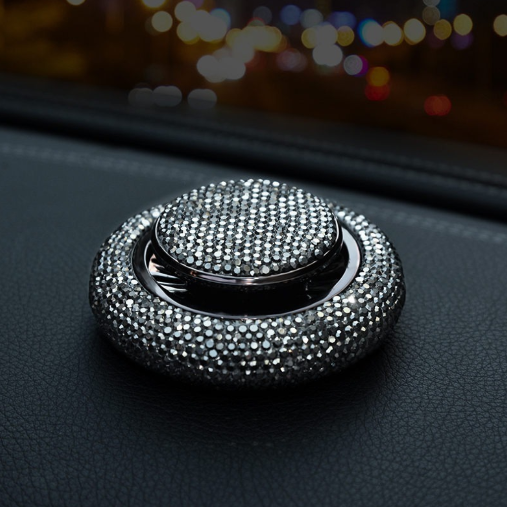 Crystal Diamond Car Air Freshener - Solid Perfume Decorative Ornament