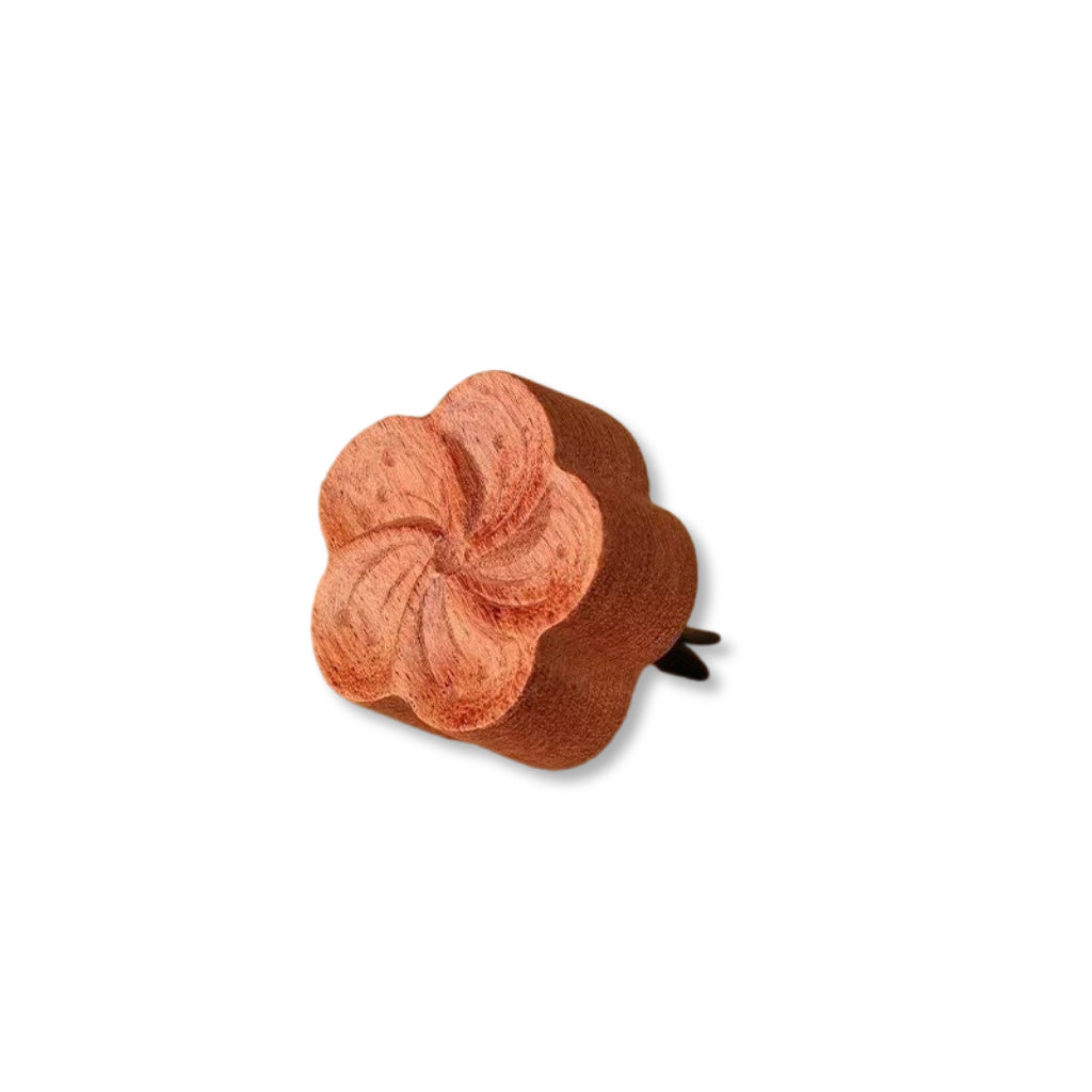 Camellia Wood Aromatherapy Pendant - Essential Oil Diffuser Hanging Decor