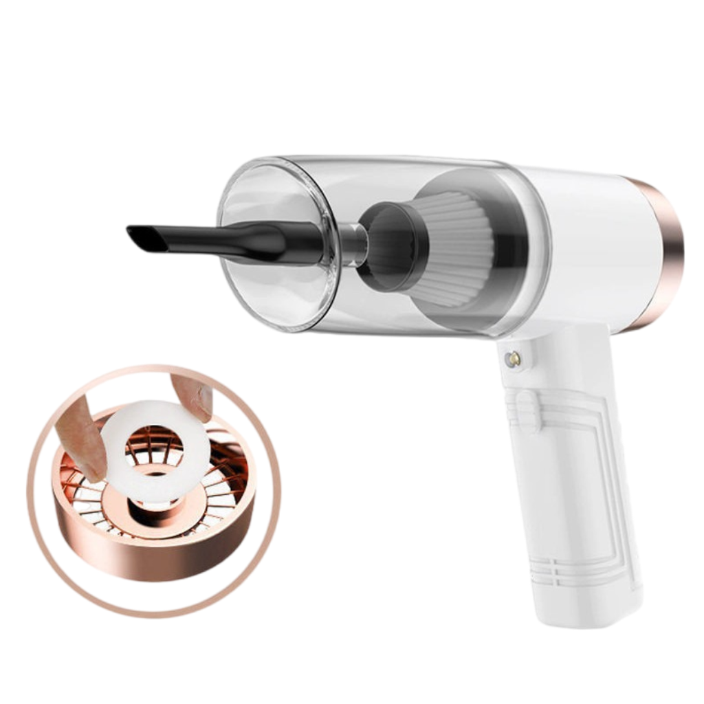 Mini Car Vacuum Cleaner - Portable Handheld for Car & Home