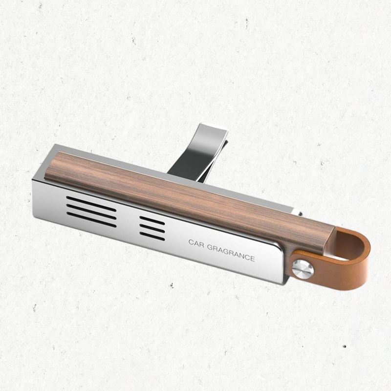Car Vent Aromatherapy Clip - Solid Wood Air Freshener