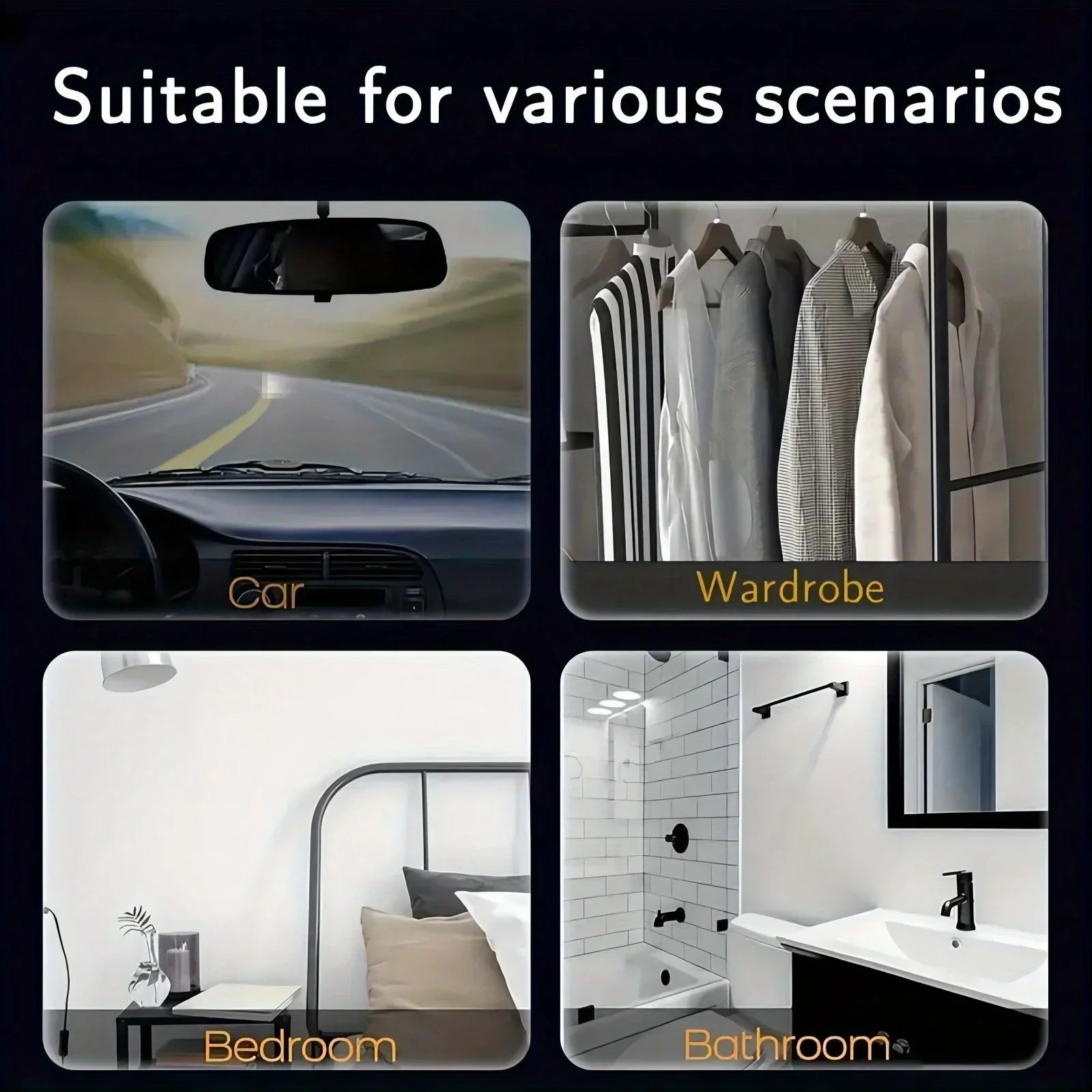 Car Air Freshener - Aromatherapy Pendant for Interior Accessories