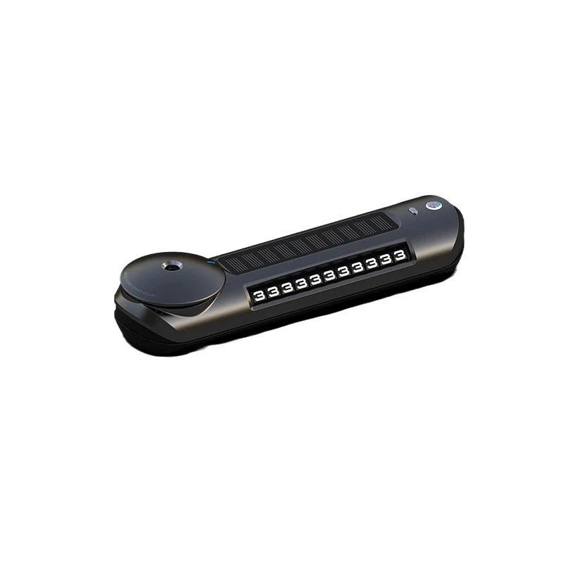 Solar-Powered Car Air Freshener - Automatic Spray with LED Light