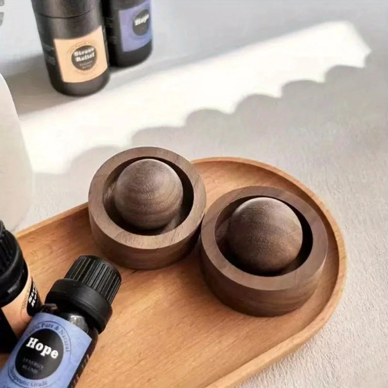 Wood Aromatherapy Diffuser  - Car & Home Fragrance Decor