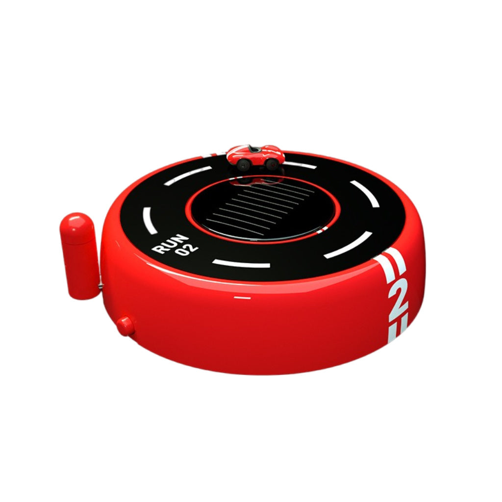 Solar-Powered Car Air Freshener - Light-Sensing Model Decoration