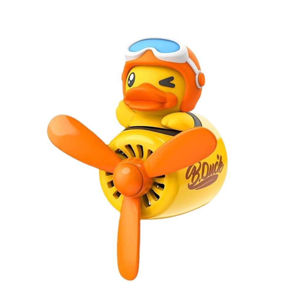 Aviator Bear Car Air Freshener - Cute Pilot Vent Clip Diffuser