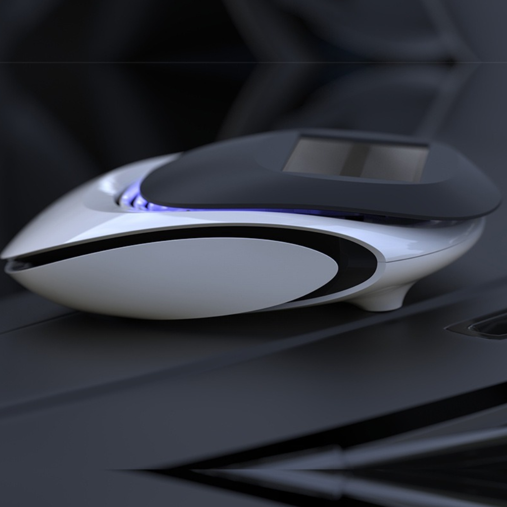 Car Aroma Diffuser with Negative Ion Function - Dual-Purpose Design