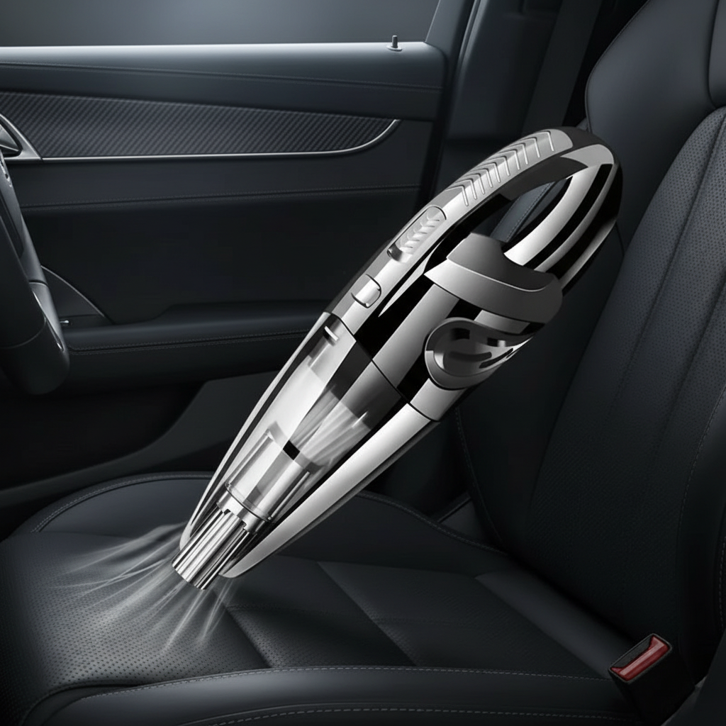 Cordless Car Vacuum Cleaner - No Text Poster