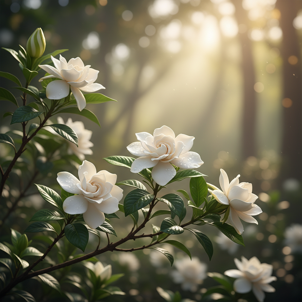 Gardenia花卉场景