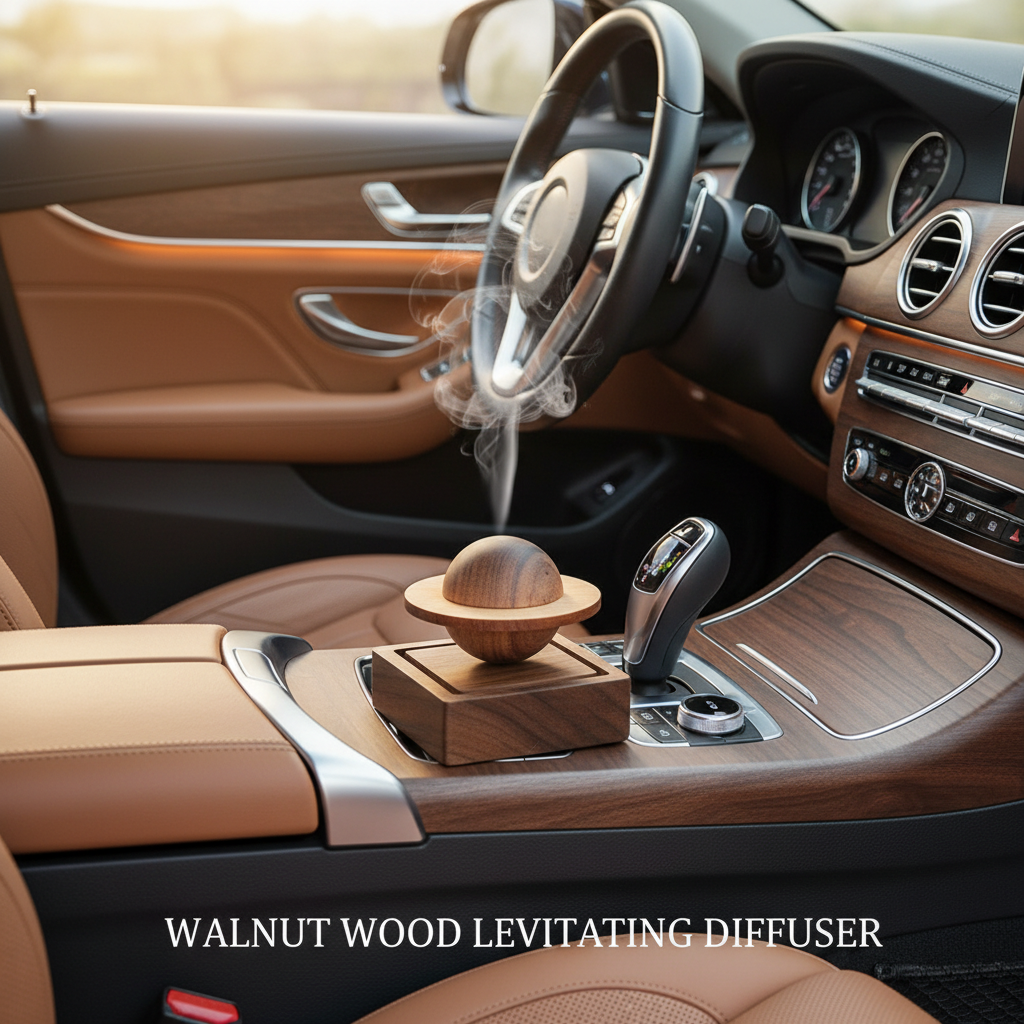 Magnetic Levitation Diffuser in Car